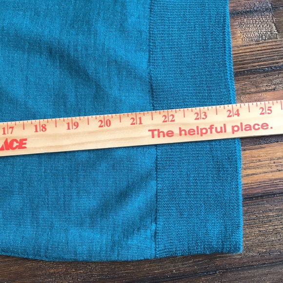 Calvin Klein Roll Cowl Neck Sweater Size Med Wool Irish Green St. Patrick's Day - Picture 12 of 12